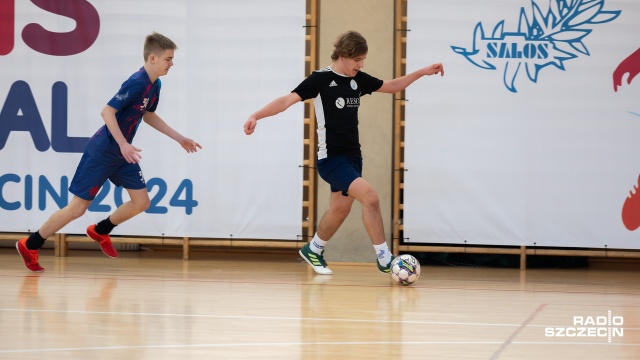 Fot. Robert Stachnik [Radio Szczecin] Dziś futsalowe finały Igrzysk Młodzieży Salezjańskiej [ZDJĘCIA]