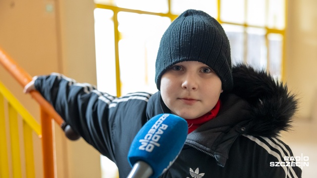 Fot. Robert Stachnik [Radio Szczecin] Wnukowie składają życzenia na Dzień Babci i Dziadka [WIDEO, ZDJĘCIA]