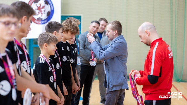 Fot. Robert Stachnik [Radio Szczecin] Salos Szczecin zdominował futsalowe Igrzyska Młodzieży [WIDEO, ZDJĘCIA]