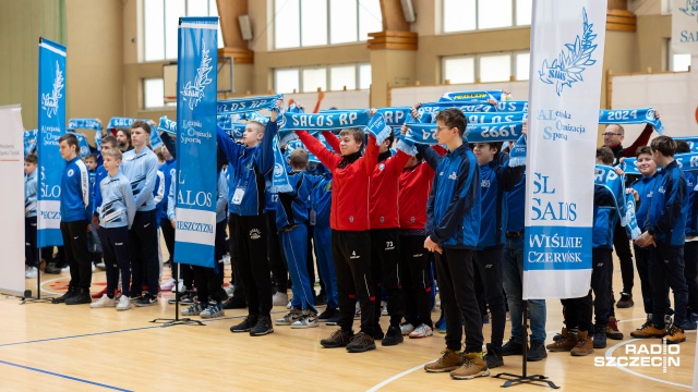 Fot. Robert Stachnik [Radio Szczecin] Salos Szczecin zdominował futsalowe Igrzyska Młodzieży [WIDEO, ZDJĘCIA]