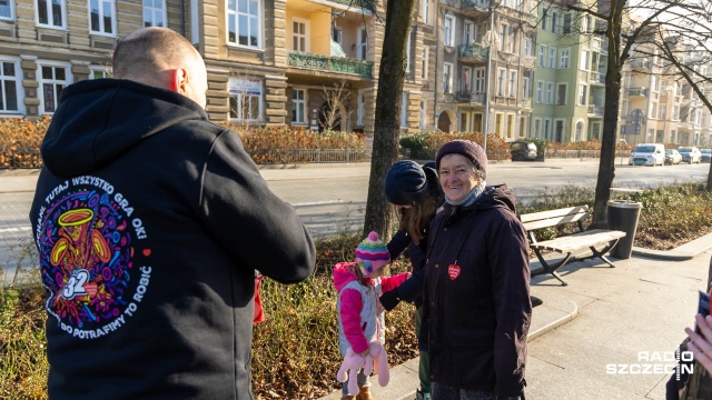 Fot. Robert Stachnik [Radio Szczecin] Kwestujący wyszli na ulice Szczecina [WIDEO, ZDJĘCIA]