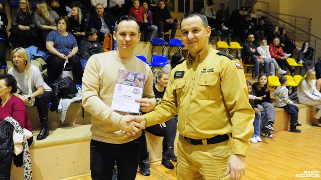 Fot. Marcin Kokolus [Radio Szczecin] Dzień w roli burmistrza czy strażaka? Wielka licytacja w Pyrzycach [ZDJĘCIA]