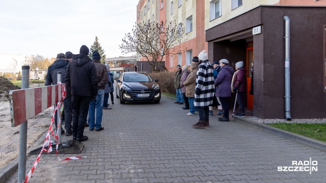 Fot. Robert Stachnik [Radio Szczecin] Nie będzie nowego parkingu na szczecińskich Pomorzanach [WIDEO, ZDJĘCIA]