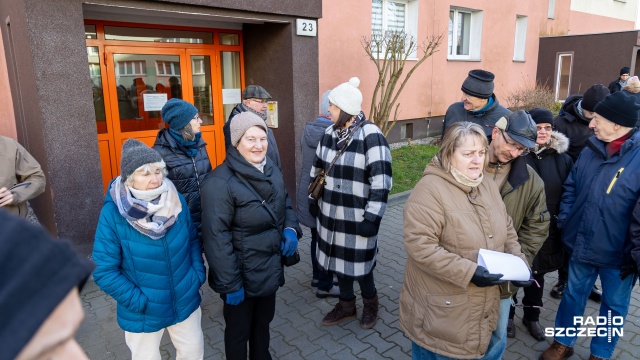 Fot. Robert Stachnik [Radio Szczecin] Nie będzie nowego parkingu na szczecińskich Pomorzanach [WIDEO, ZDJĘCIA]