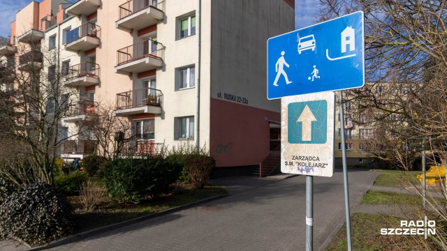 Fot. Robert Stachnik [Radio Szczecin] Nie będzie nowego parkingu na szczecińskich Pomorzanach [WIDEO, ZDJĘCIA]