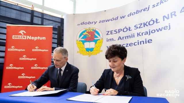 Fot. Robert Stachnik [Radio Szczecin] Szczecin będzie kształcić pracowników terminala instalacyjnego morskich farm wiatrowych [ZDJĘCIA]