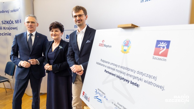 Fot. Robert Stachnik [Radio Szczecin] Szczecin będzie kształcić pracowników terminala instalacyjnego morskich farm wiatrowych [ZDJĘCIA]