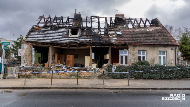 Fot. Robert Stachnik [Radio Szczecin] Krajobraz po pożarze. Im trzeba pomóc [ZDJĘCIA]