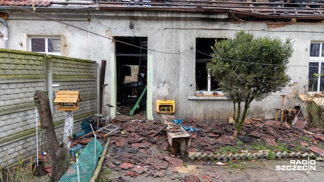 Fot. Robert Stachnik [Radio Szczecin] Krajobraz po pożarze. Im trzeba pomóc [ZDJĘCIA]
