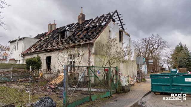 Fot. Robert Stachnik [Radio Szczecin] Krajobraz po pożarze. Im trzeba pomóc [ZDJĘCIA]