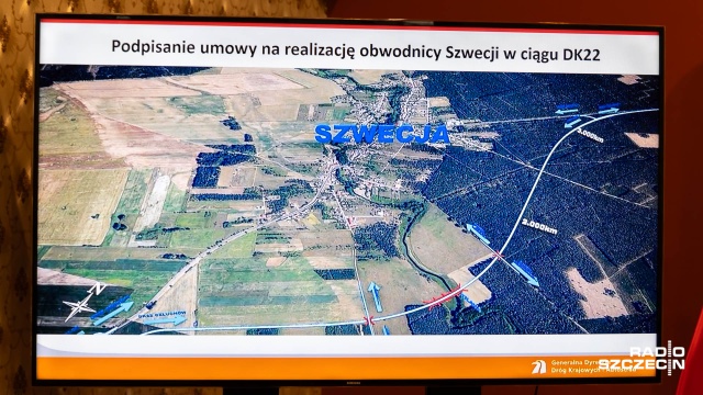 Fot. Robert Stachnik [Radio Szczecin] Startuje kolejna drogowa inwestycja w województwie [ZDJĘCIA]