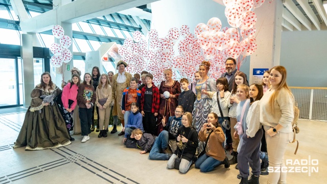 Fot. Robert Stachnik [Radio Szczecin] W miłości jest słodko, ale są też kwasy i zasady. Chemiczne walentynki w MCN [WIDEO, ZDJĘCIA]