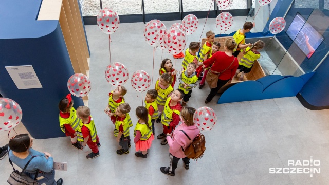 Fot. Robert Stachnik [Radio Szczecin] W miłości jest słodko, ale są też kwasy i zasady. Chemiczne walentynki w MCN [WIDEO, ZDJĘCIA]