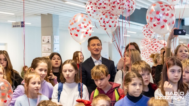 Fot. Robert Stachnik [Radio Szczecin] W miłości jest słodko, ale są też kwasy i zasady. Chemiczne walentynki w MCN [WIDEO, ZDJĘCIA]