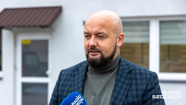 Fot. Robert Stachnik [Radio Szczecin] Most w Wolinie nadal zepsuty [WIDEO, ZDJĘCIA]