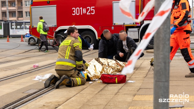 Fot. Robert Stachnik [Radio Szczecin] 15 osób rannych na placu Rodła [ZDJĘCIA]