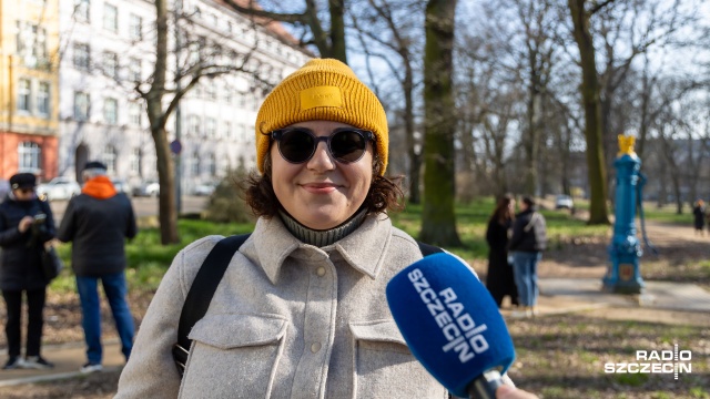 Fot. Robert Stachnik [Radio Szczecin] Spacer śladami szczecińskich emancypantek [WIDEO, ZDJĘCIA]