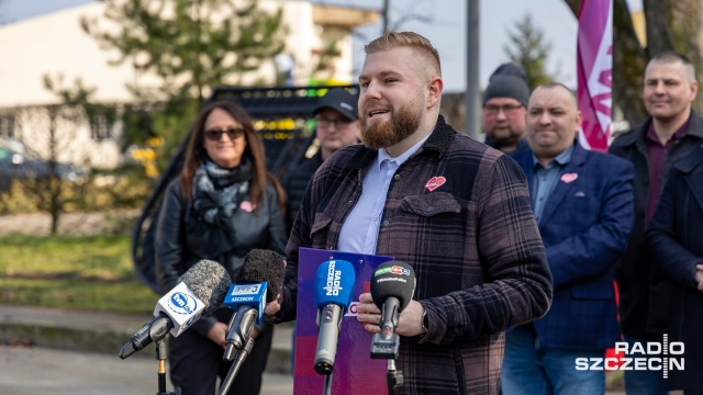 Fot. Robert Stachnik [Radio Szczecin] "15 października zrobiliśmy pierwszy krok w naprawianiu Polski, natomiast nie zrobimy tego bez samorządów" [ZDJĘCIA]
