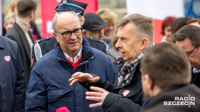 Fot. Robert Stachnik [Radio Szczecin] Szpital, mieszkanie, szkoła - Lewica prezentuje swój program na wybory samorządowe [ZDJĘCIA]
