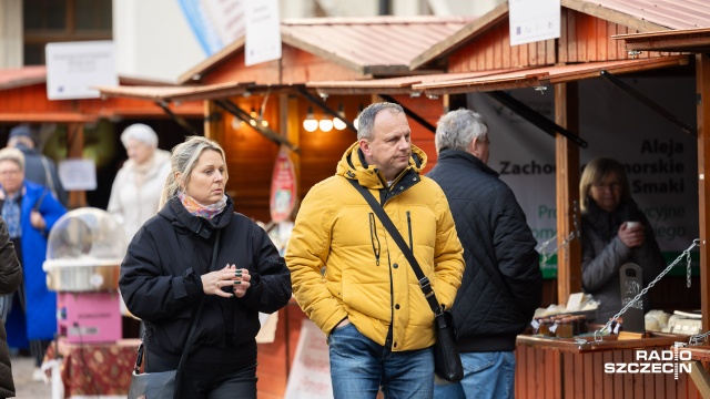 Fot. Robert Stachnik [Radio Szczecin] Jarmark Wielkanocny na Zamku Książąt Pomorskich [WIDEO, ZDJĘCIA]