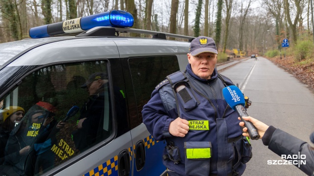 Fot. Robert Stachnik [Radio Szczecin] Żabi patrol czuwa nad bezpieczeństwem płazów [WIDEO, ZDJĘCIA]
