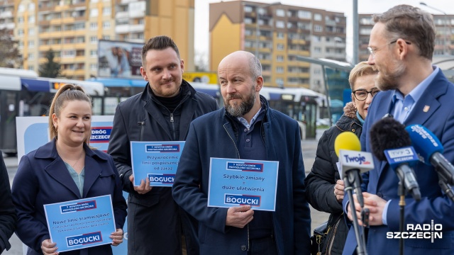 Fot. Robert Stachnik [Radio Szczecin] Zbigniew Bogucki: Trzeba podnieść wynagrodzenia dla kierowców i motorniczych [ZDJĘCIA]
