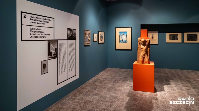 Fot. Robert Stachnik [Radio Szczecin] Dzieła międzywojennej artystki ze Szczecina w Muzeum Narodowym [ZDJĘCIA]