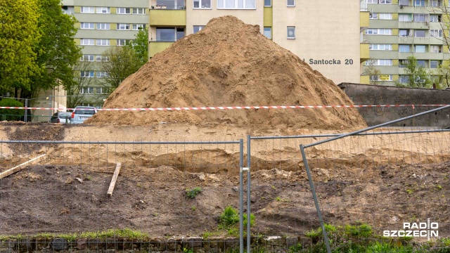 Fot. Robert Stachnik [Radio Szczecin] Przy ul. Witkiewicza powstanie nowoczesny kompleks sportowy [WIDEO, ZDJĘCIA]