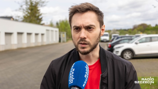 Fot. Robert Stachnik [Radio Szczecin] Przy ul. Witkiewicza powstanie nowoczesny kompleks sportowy [WIDEO, ZDJĘCIA]
