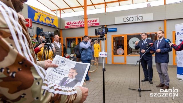 Fot. Robert Stachnik [Radio Szczecin] Były kandydat na burmistrza Polic wskazał swojego faworyta w drugiej turze [ZDJĘCIA]