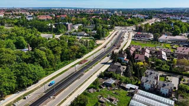 Fot. Tramwaje Szczecińskie Przebudowa na Krzekowie. Tramwaje i nowa jezdnia na początek lata [WIDEO, ZDJĘCIA]