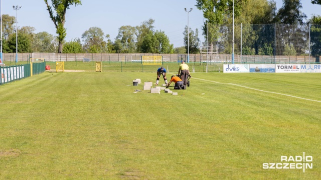 Fot. Robert Stachnik [Radio Szczecin] Rusza wyczekiwana przebudowa stadionu Świtu Szczecin [WIDEO, ZDJĘCIA]