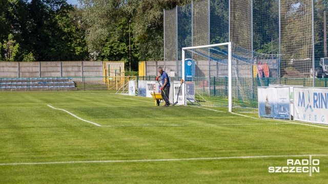 Fot. Robert Stachnik [Radio Szczecin] Rusza wyczekiwana przebudowa stadionu Świtu Szczecin [WIDEO, ZDJĘCIA]