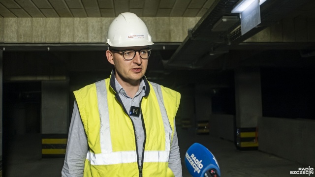 Fot. Wojciech Ochrymiuk [Radio Szczecin] Przebudowa kwartału w centrum Szczecina. M.in. nowe mieszkania, żłobek, miejsca parkingowe [WIDEO, ZDJĘCIA]