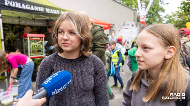 Fot. Robert Stachnik [Radio Szczecin] Festyn z okazji Światowego Dnia Krwiodawstwa [WIDEO, ZDJĘCIA]