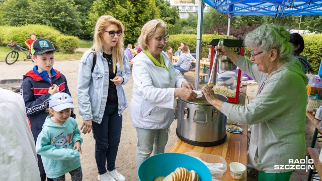 Fot. Robert Stachnik [Radio Szczecin] Wyścigi "konne" na szczecińskim Pogodnie [ZDJĘCIA]