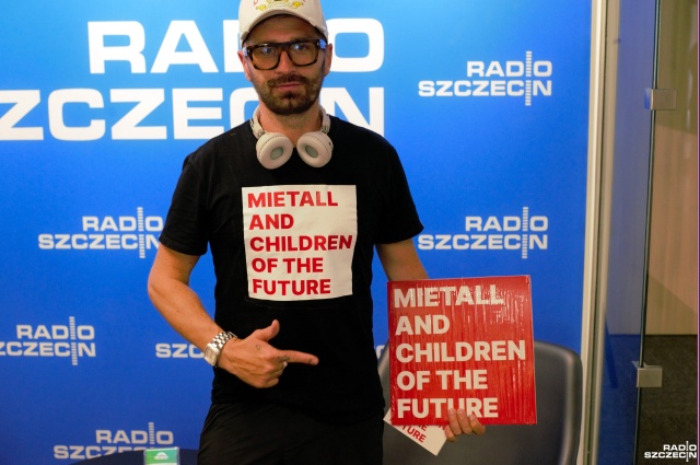 Mietall Waluś. Fot. Piotr Rokicki [Radio Szczecin] Mietall i jego dzieci przyszłości [WIDEO]