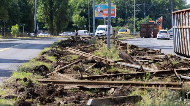 Fot. Robert Stachnik [Radio Szczecin] Jak odnaleźć się w (kolejnym) remoncie, czyli zmiany na Pomorzanach [WIDEO, ZDJĘCIA]