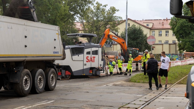 Fot. Robert Stachnik [Radio Szczecin] Jak odnaleźć się w (kolejnym) remoncie, czyli zmiany na Pomorzanach [WIDEO, ZDJĘCIA]