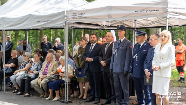 Fot. Robert Stachnik [Radio Szczecin] Szczecin upamiętnił tragedię Krwawej Niedzieli [ZDJĘCIA]