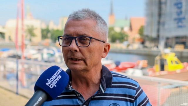 Fot. Wojciech Ochrymiuk [Radio Szczecin] Służby przygotowują się na finał The Tall Ships' Races [WIDEO, ZDJĘCIA]