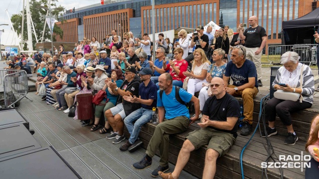 Koncerty szantowe The Tall Ships Races 2024 Fot. Robert Stachnik [Radio Szczecin] "Szanty dodają charakteru, czuć klimat regat" [WIDEO, ZDJĘCIA]