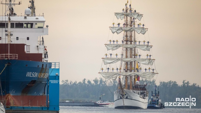 Tall Ships Races Szczecin 2024 Fot. Robert Stachnik [Radio Szczecin] Wielkie żaglowce w Szczecinie. Pierwszy dzień za nami. Sobota pełna atrakcji [WIDEO, ZDJĘCIA]