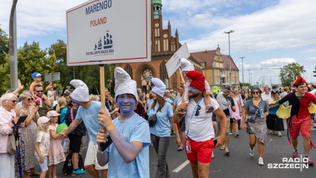 Parada Fot. Robert Stachnik [Radio Szczecin] Finał The Tall Ships Races. Wielka Parada Załóg [WIDEO, ZDJĘCIA]