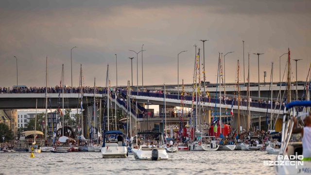 The Tall Ships Races 2024 Fot. Robert Stachnik [Radio Szczecin] Korki również na Odrze. Ale spokojnie - bez kolizji [WIDEO, ZDJĘCIA]