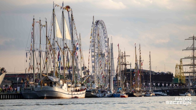 The Tall Ships Races 2024 Fot. Robert Stachnik [Radio Szczecin] Korki również na Odrze. Ale spokojnie - bez kolizji [WIDEO, ZDJĘCIA]