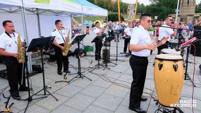 Fot. Robert Stachnik [Radio Szczecin] Gorące rytmy z Ekwadoru przegoniły deszcz [ZDJĘCIA]