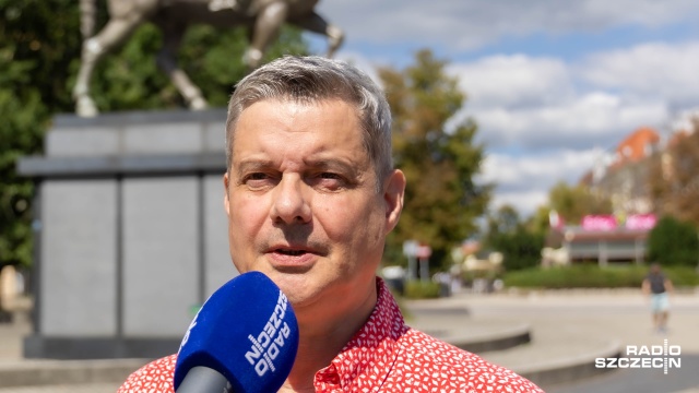 Fot. Robert Stachnik [Radio Szczecin] Pomnik ze złamaną buławą, a renowacja dopiero za rok [WIDEO, ZDJĘCIA]