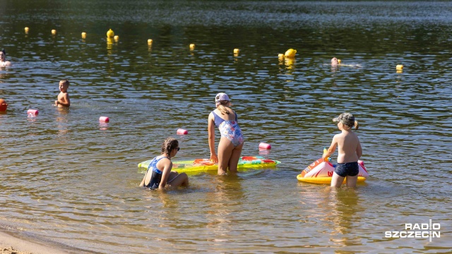 Fot. Robert Stachnik [Radio Szczecin] Bezpieczeństwo na plaży. WOPR apeluje do rodziców [WIDEO, ZDJĘCIA]