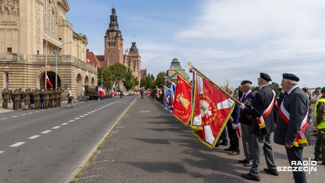 Fot. Robert Stachnik [Radio Szczecin] "Wszystkie te mundury, które nas dzisiaj otaczają, są gwarancją naszego bezpieczeństwa" [WIDEO, ZDJĘCIA]